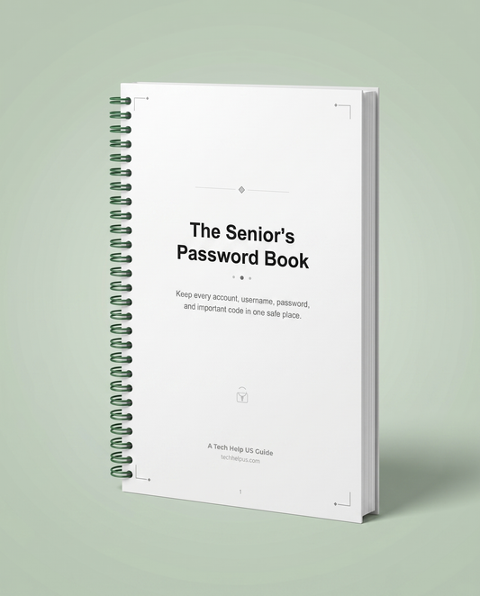 The Senior's Password Book