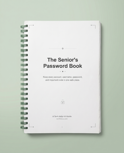 The Senior's Password Book